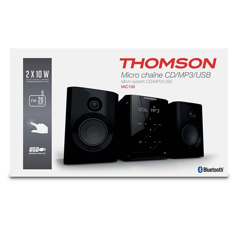 Mini-Chaîne Audio Thomson Mic 100 Bt