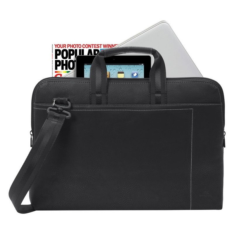 Sacoche pour PC Portable 15.6" Rivacase 8930 / Noir