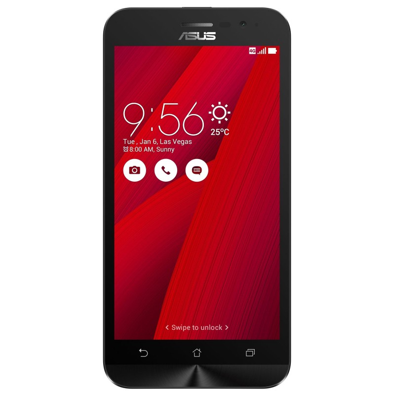 Téléphone Portable Asus ZenFone Go / 3G / Double SIM / Rouge + SIM Offerte