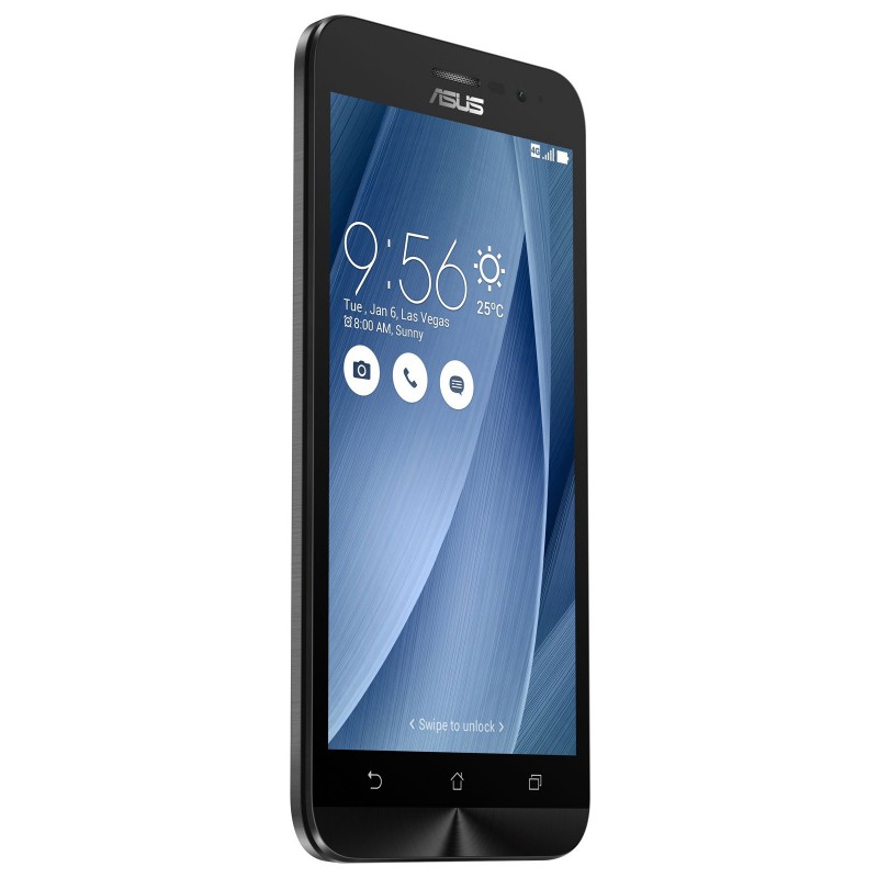 Téléphone Portable Asus ZenFone Go / 3G / Double SIM / Silver + SIM Offerte