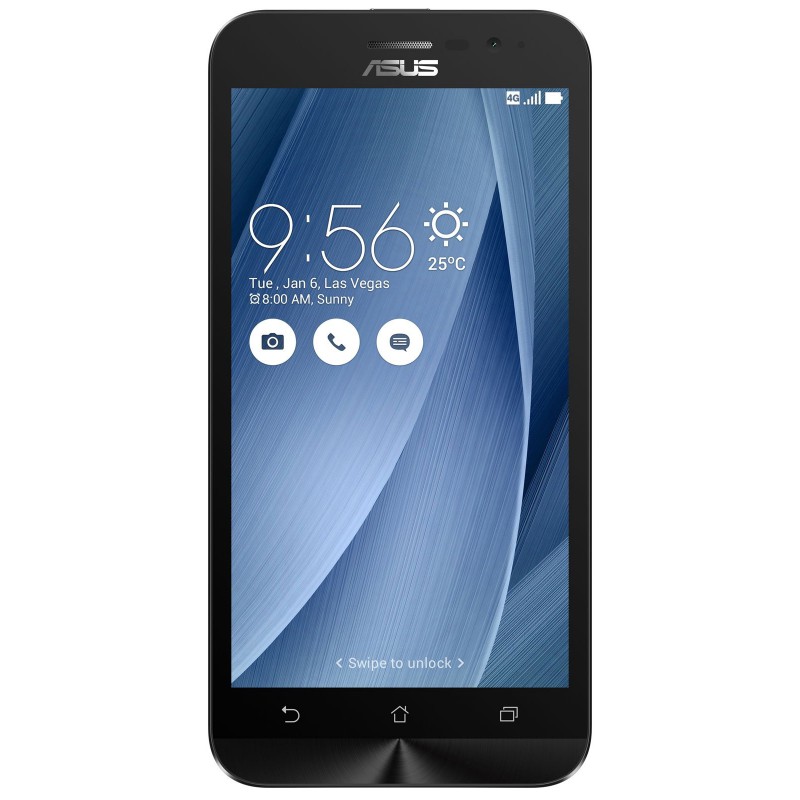 Téléphone Portable Asus ZenFone Go / 3G / Double SIM / Silver + SIM Offerte