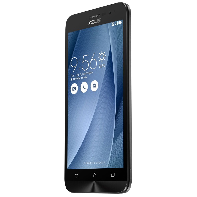 Téléphone Portable Asus ZenFone Go / 3G / Double SIM / Silver + SIM Offerte