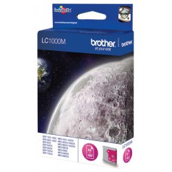 Cartouche Jet d'encre Originale Brother LC1000M / Magenta