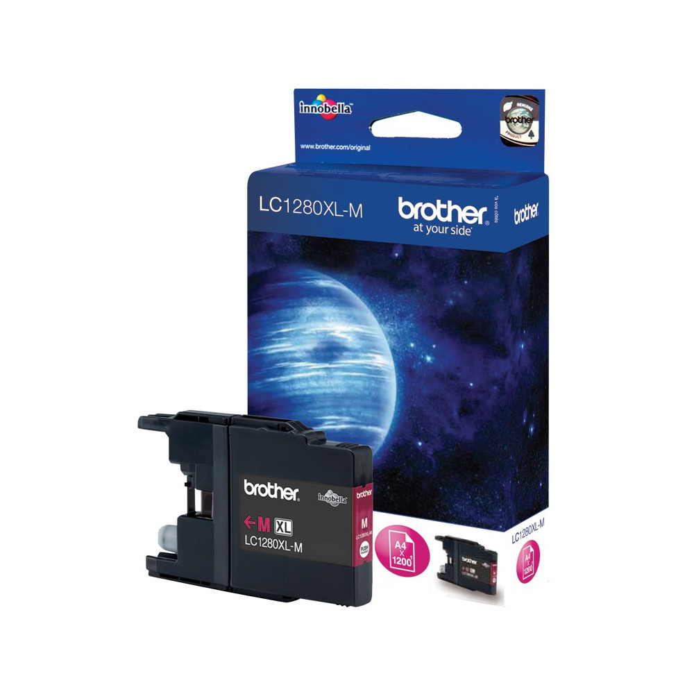 Cartouche Jet d'encre Originale Brother LC1280XLM / Magenta