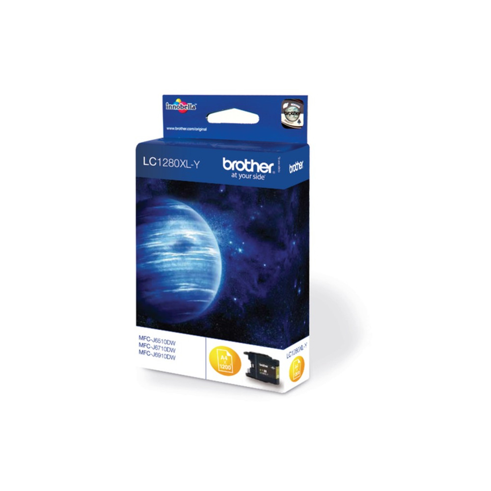 Cartouche Jet d'encre Originale Brother LC1280XLY / Jaune