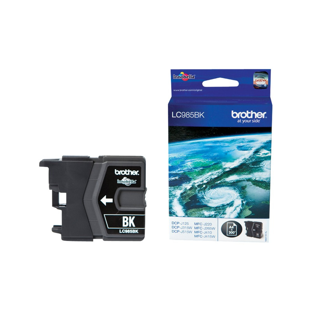 Cartouche Jet d'encre Originale Brother LC985BK / Noir
