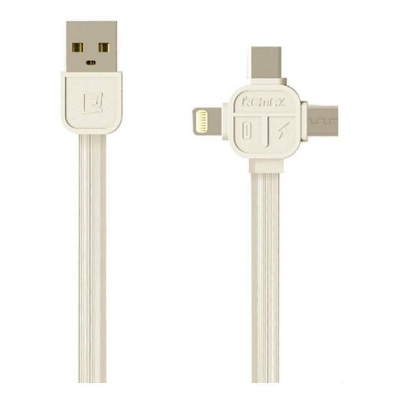 Câble Plat USB 3en1 Remax RC-066TH