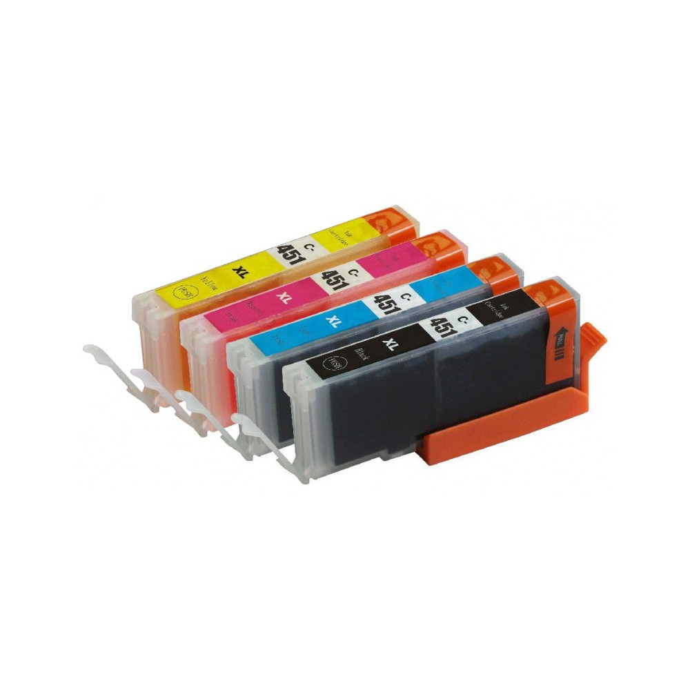 Cartouche Adaptable Canon CLI-451XL / Noir