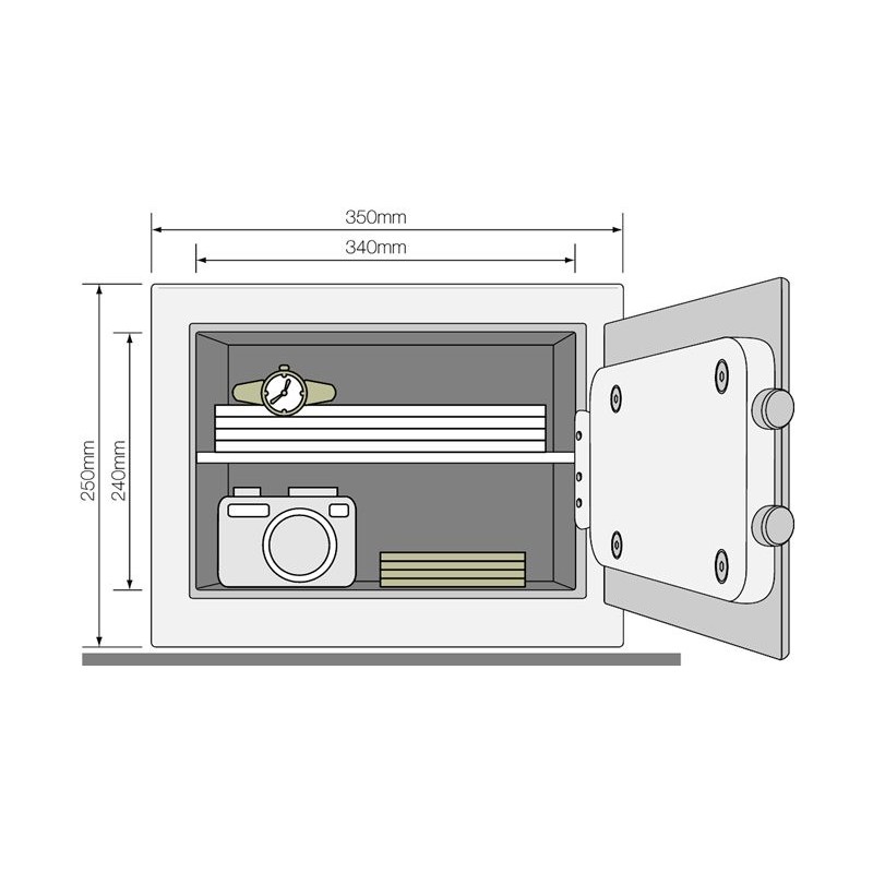 Coffre fort Hardybill GTX-9050