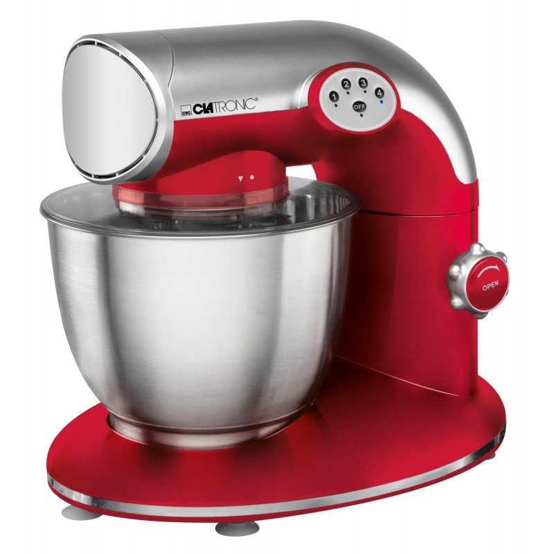 Robot Pétrin Clatronic KM 3632 / 1200 W / Rouge