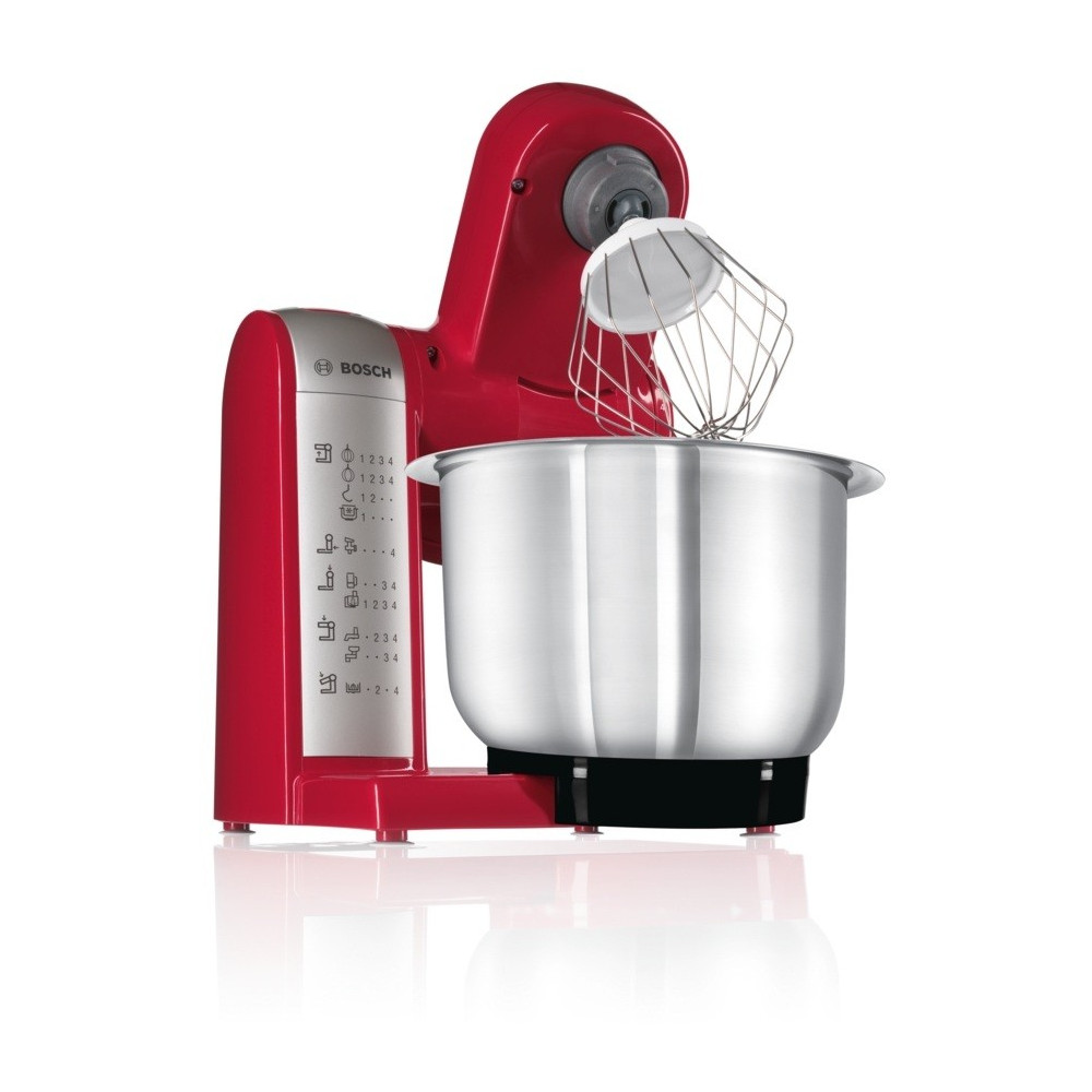 Robot de cuisine Bosch MUM48R1 / 600 W / Rouge