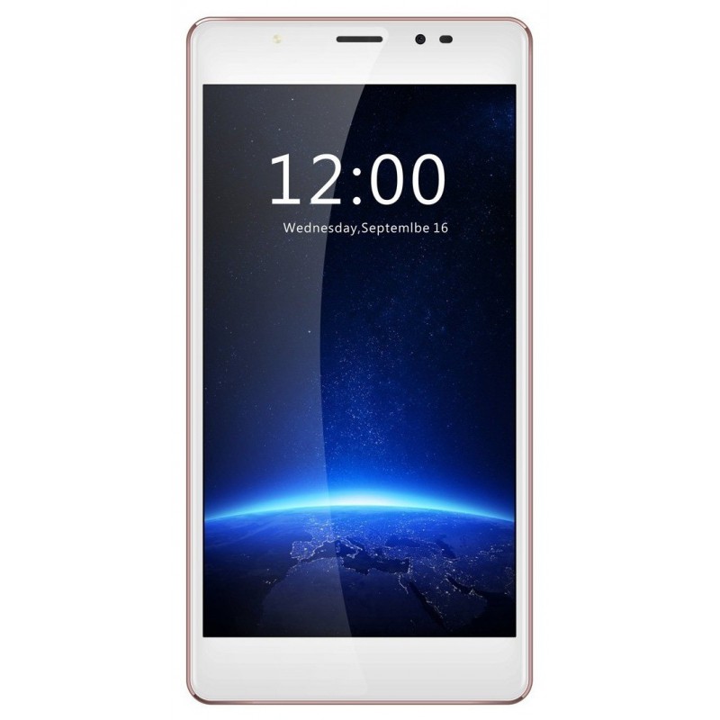 Téléphone Portable Leagoo T1 Plus / 4G / Double SIM / Rose + SIM Offerte