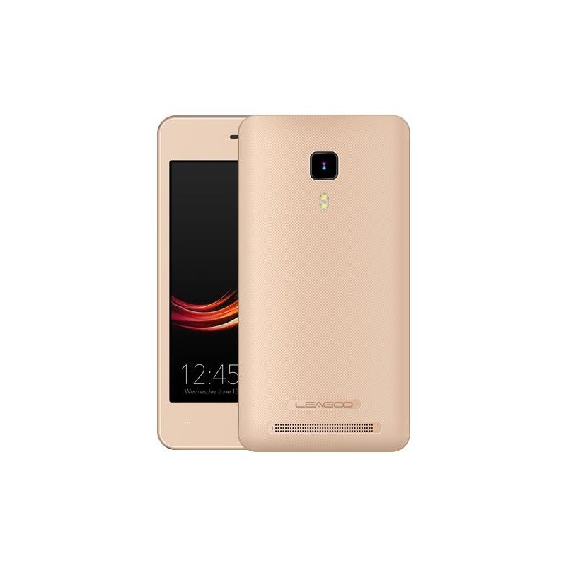 Téléphone Portable Leagoo Z3C / 3G / Double SIM / Gold + SIM Offerte