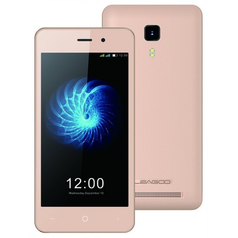 Téléphone Portable Leagoo Z3C / 3G / Double SIM / Rose Gold + SIM Offerte