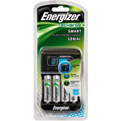 Chargeur Energizer Smart + 4x Piles NiMH AA