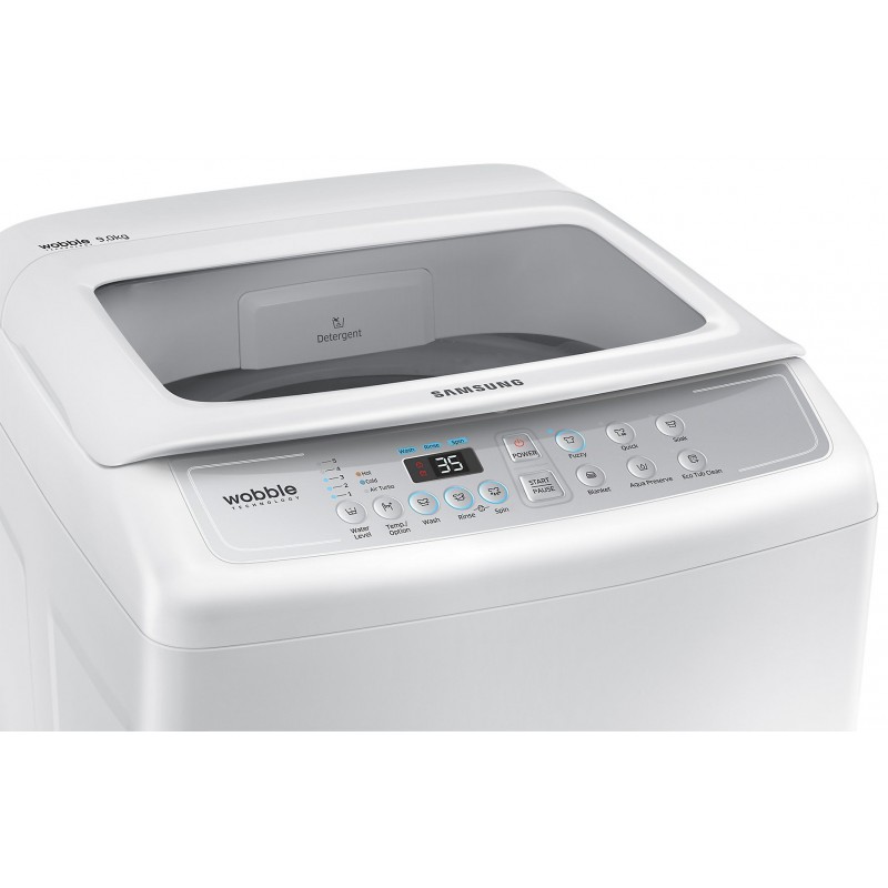 Machine à laver à chargement par le haut Samsung 9Kg / Blanc