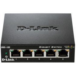 Switch D-Link Gigabit 5 ports 10/100/1000 Mbps