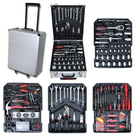 Coffret De 85 Outils Professionnels – Valise Complète – Multifonction – Neuf