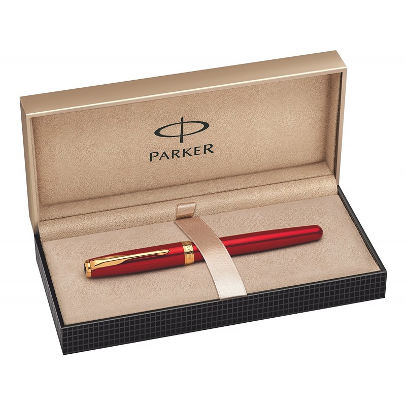 Stylo-plume Parker Sonnet Laque Rouge