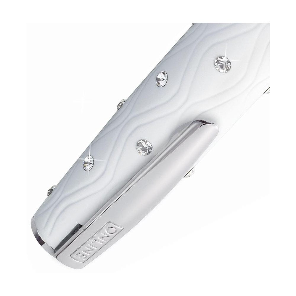 Stylo-plume Online Cristal Blanc