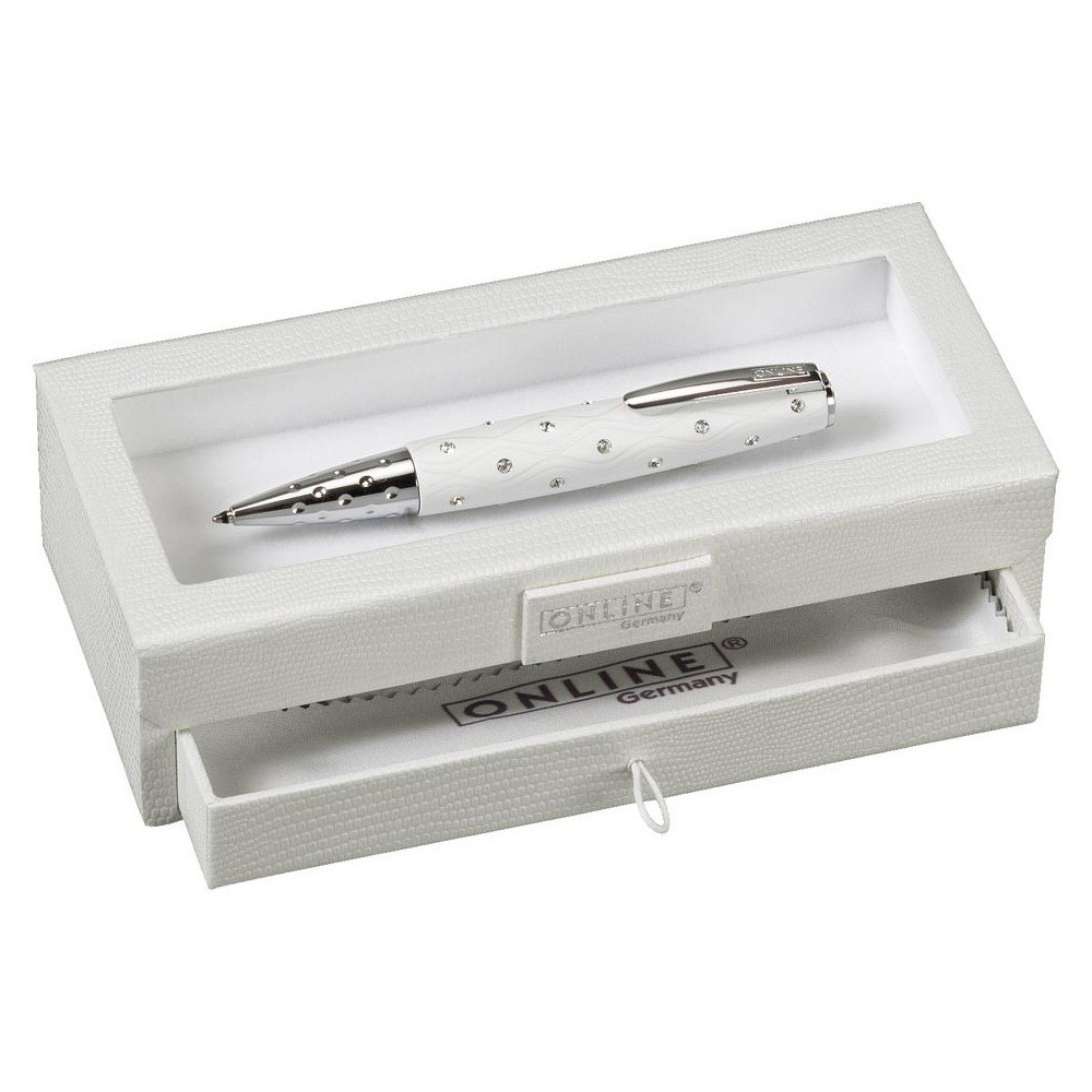 Stylo-Bille Online Cristal Blanc