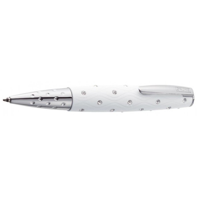 Stylo-Bille Online Cristal Blanc