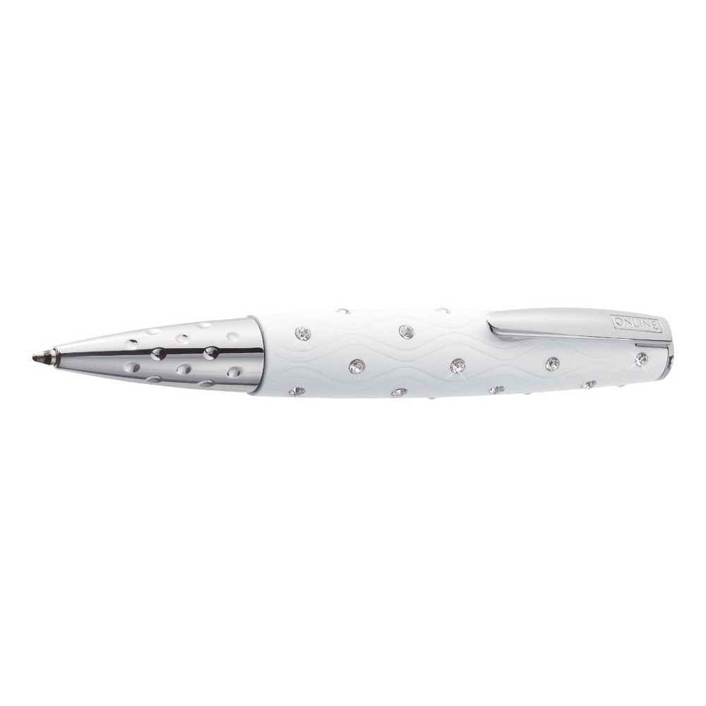 Stylo-Bille Online Cristal Blanc