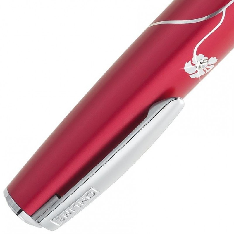 Stylo-Bille Online Charm Rouge