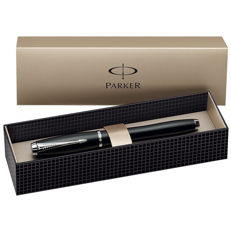 Stylo-Plume Parker Urban Mat Noir / Chromé