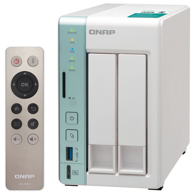 Serveur NAS 2 Baies QNAP TS-251A-2G / 2To