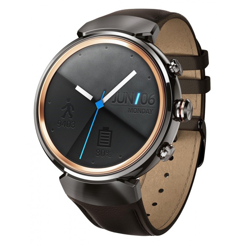 Montre connecté ASUS ZenWatch 3 / Marron