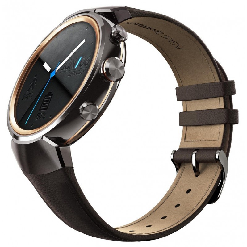 Montre connecté ASUS ZenWatch 3 / Marron