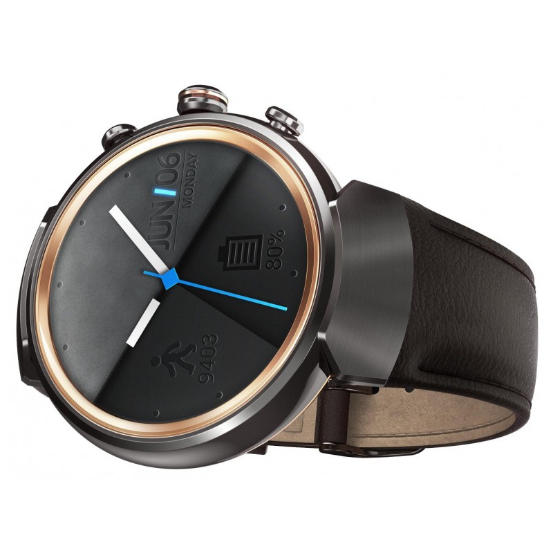 Montre connecté ASUS ZenWatch 3 / Marron