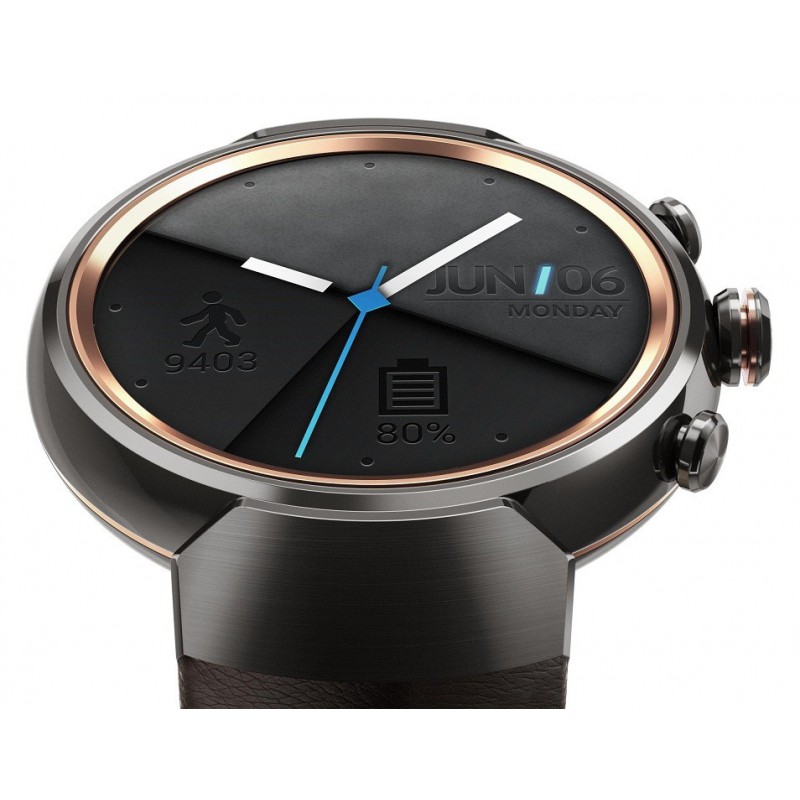 Montre connecté ASUS ZenWatch 3 / Marron