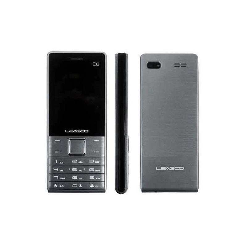 Téléphone Portable Leagoo C5 / Double SIM / Blanc + SIM Offerte