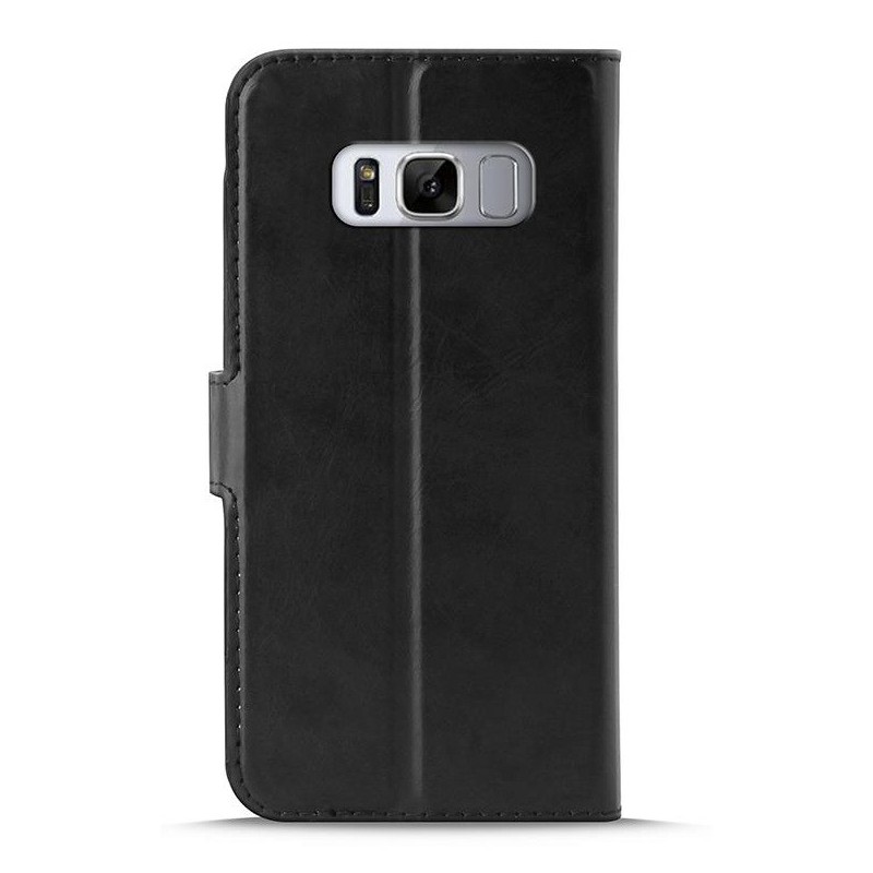 Etui Flip-cover Puro Booklet pour Samsung Galaxy S8 / Noir