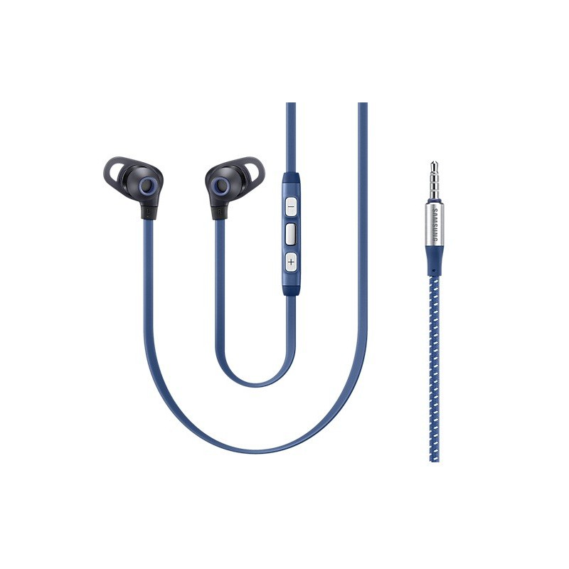 Ecouteurs Samsung Rectangle intra-auriculaires / Bleu