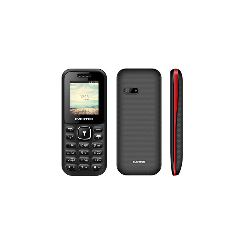 Téléphone Portable Evertek Sunny / Double SIM / Rouge