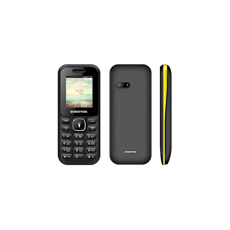 Téléphone Portable Evertek Sunny / Double SIM / Jaune
