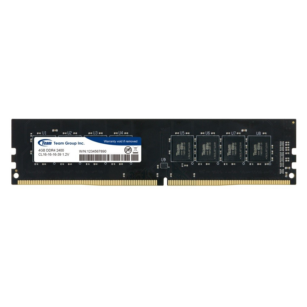Barrette Mémoire Team Group 4 GB DDR4 2400 Mhz