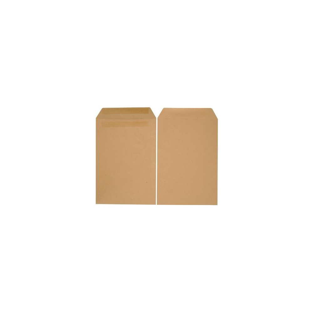 100 POCHETTES KRAFT 250X353 MM