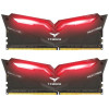 Barrette Mémoire Team Group 2x 16 Go DDR4 3200 MHz / LED Rouge