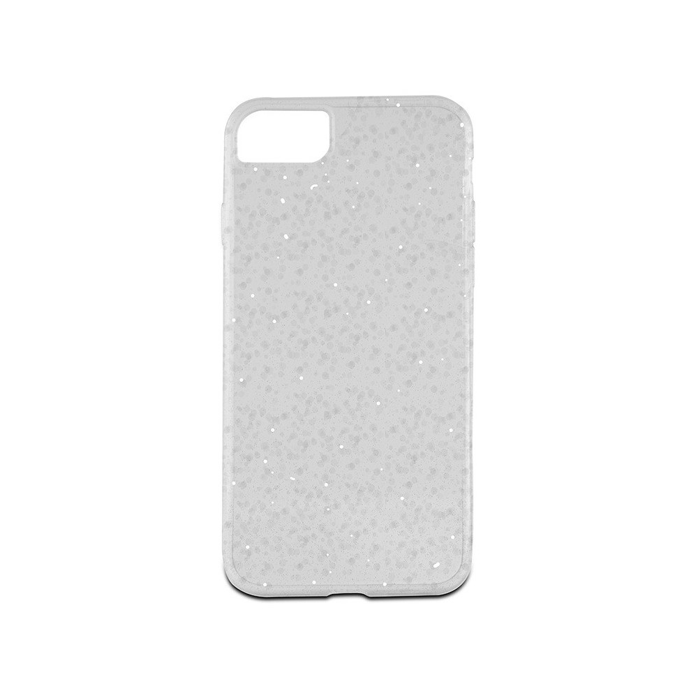 Etui en Silicone Ksix pour iPhone 7 / Transparent