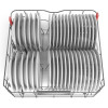 Lave vaisselle Whirlpool 6th SENSE 14 Couverts / Blanc
