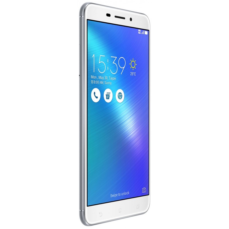 Téléphone Portable Asus ZenFone 3 Laser / 4G / Double SIM / Silver + SIM Offerte