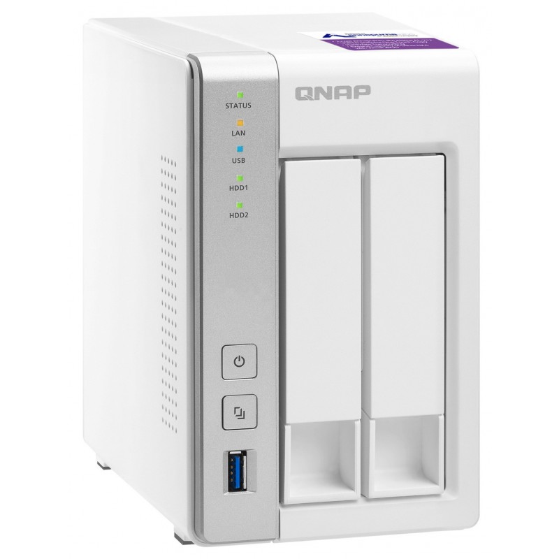 Serveur NAS 2 Baies QNAP TS-231P / 2To