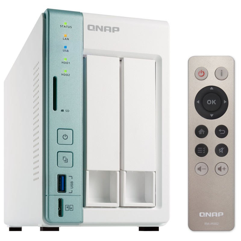 Serveur NAS 2 Baies QNAP TS-251A-2G / 2To