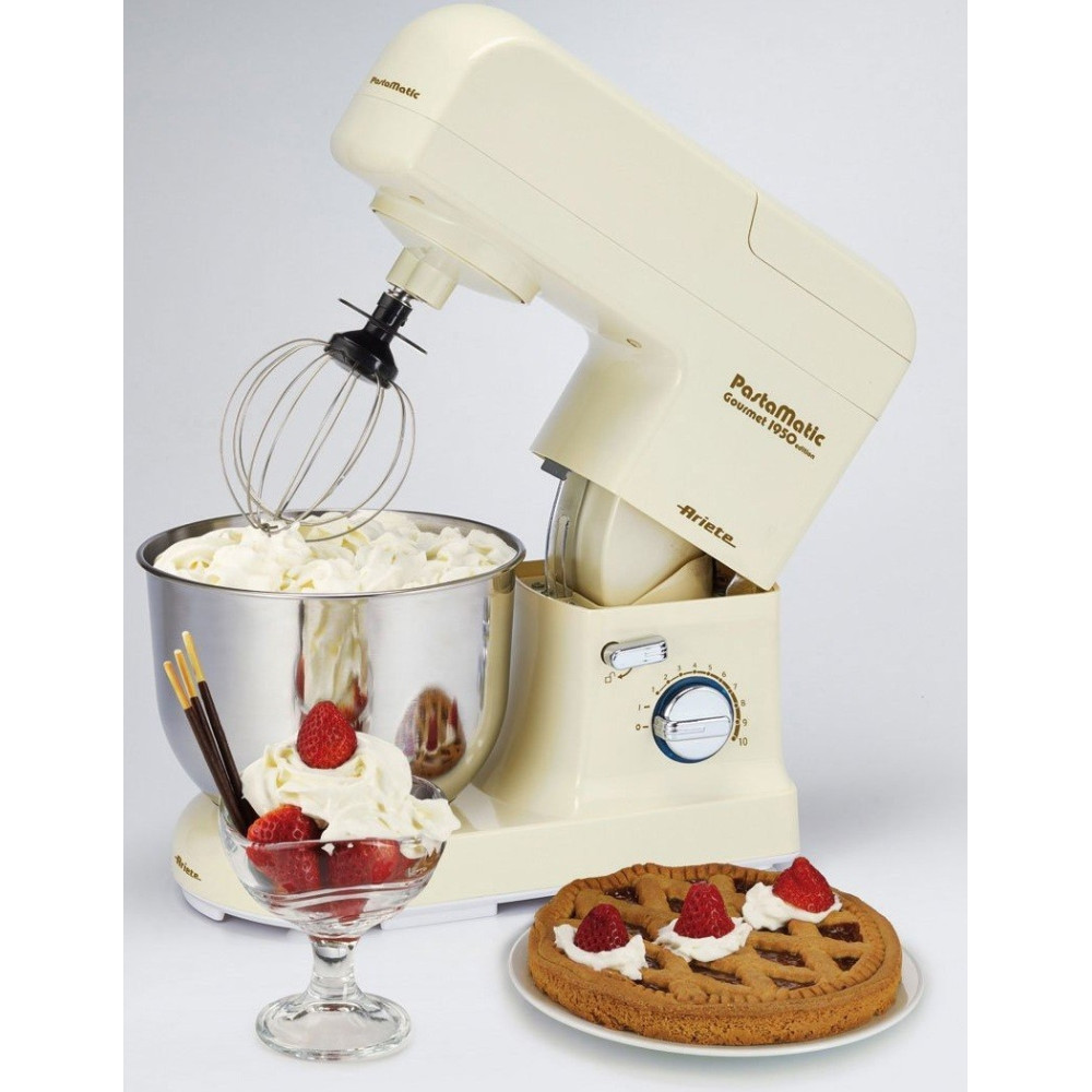Robot Pâtissier Pastamatic Gourmet Ariete 1596/11 / 4.2L / 1500W
