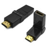 Adaptateur SBOX HDMI Femelle vers HDMI Mâle 180