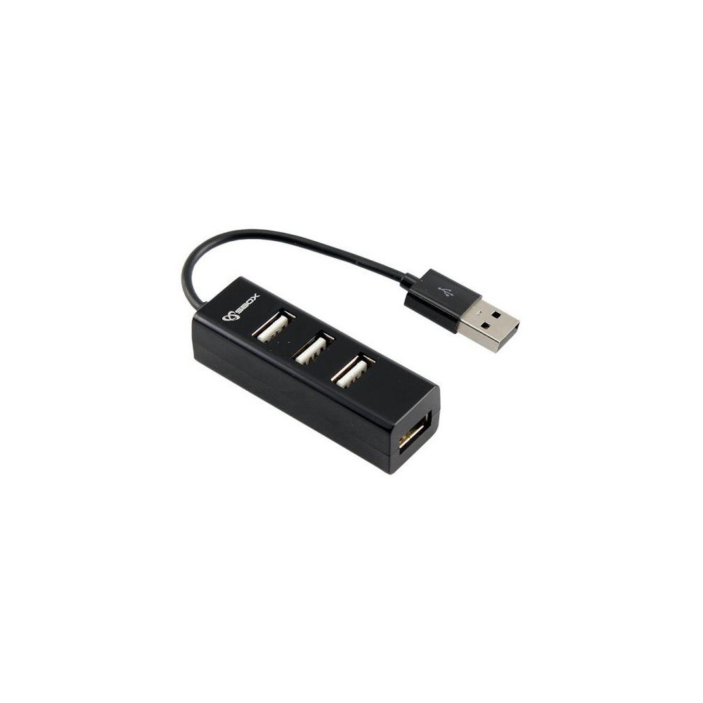 Hub USB 4 ports SBOX H-204 / Noir